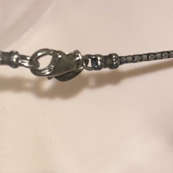 Silpada N1454 Smoky Quartz Citrine .925 Oxidized Sterling Silver Necklace - Picture 4 of 9